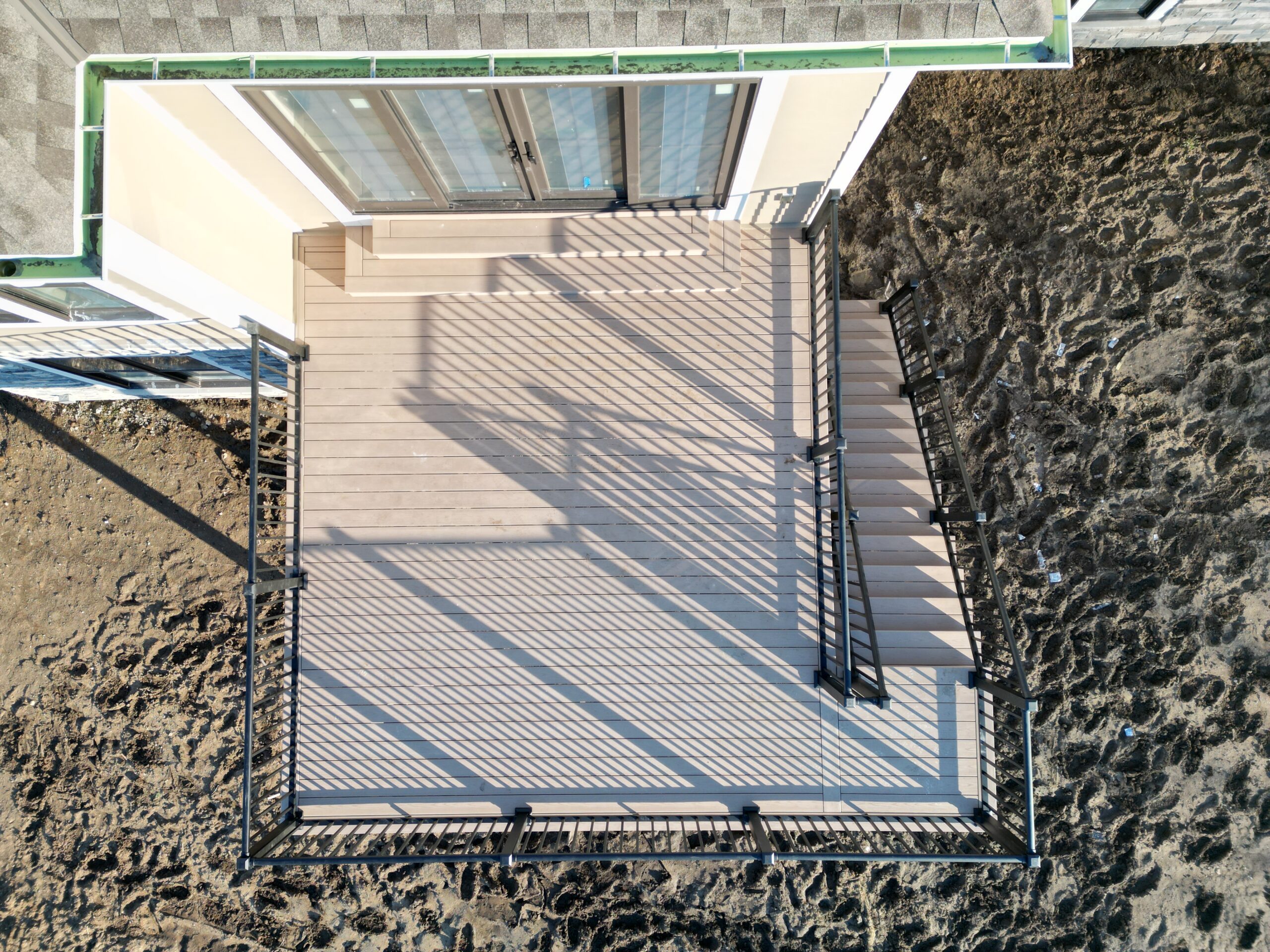 Aerial View of Composite Deck