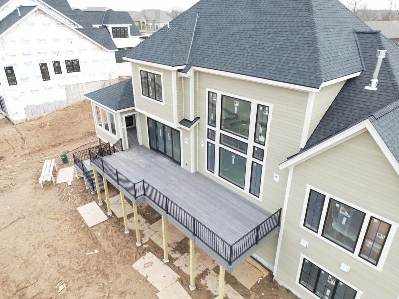 deck building built using TimberTech Decking - Timbertech Decking Contractor in Wisconsin