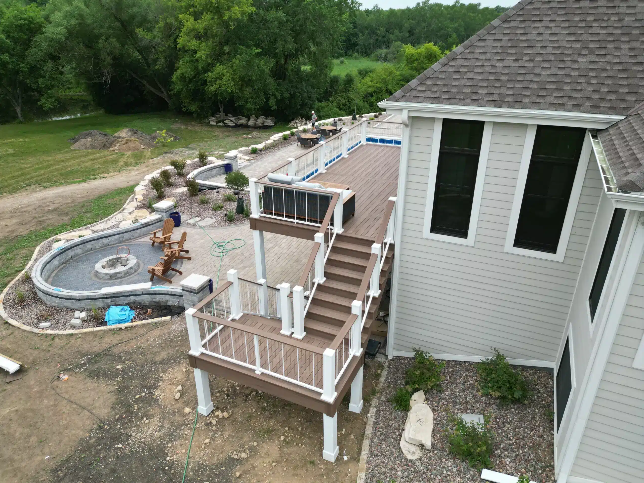 Wood decks vs composite decking in wisconsin which is better for the weather