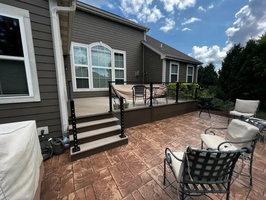 Wide shot of composite deck at back of house 1 scaled copia
